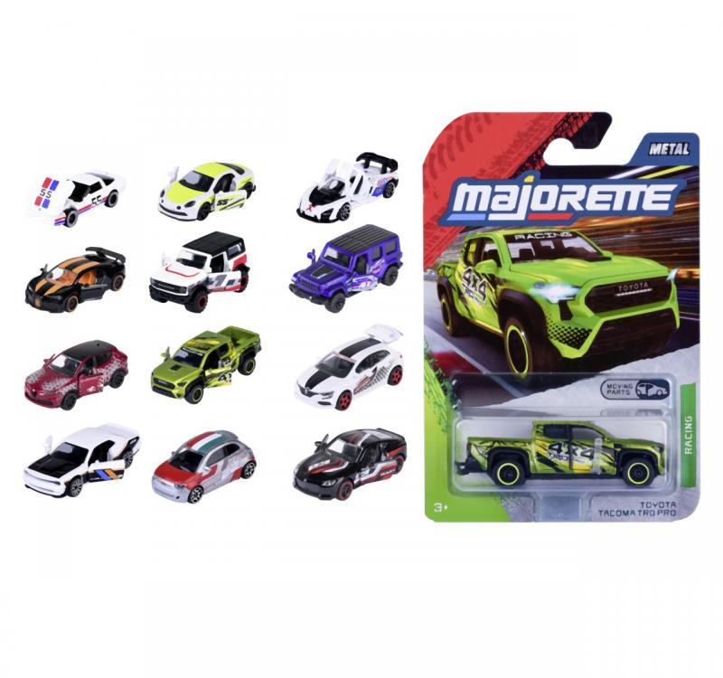 Autíčko kovové Racing, 12 druhů